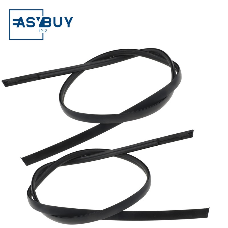 One Pair Black Roof Trim Strip Fit for 2018 2019 2020 2021 Toyota Camry