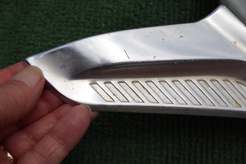 1960 Chevrolet Belair airplane side trim fits both 2 door cars and 4 door cars gallery