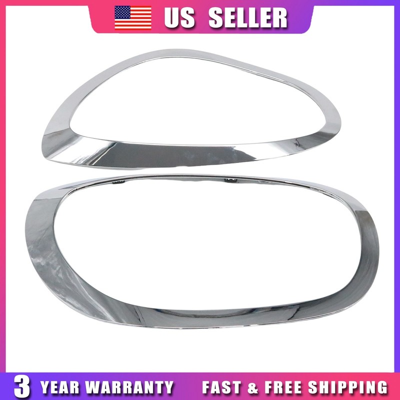 New Headlight Ret Ring Left + Right Side For Mini Cooper Countryman 2017-2024 US gallery