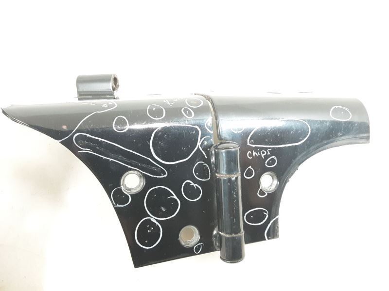 Jeep TJ Wrangler Windshield Hinges PX8 Black 1997 2002 2003 2004 2005 2006 74881 gallery
