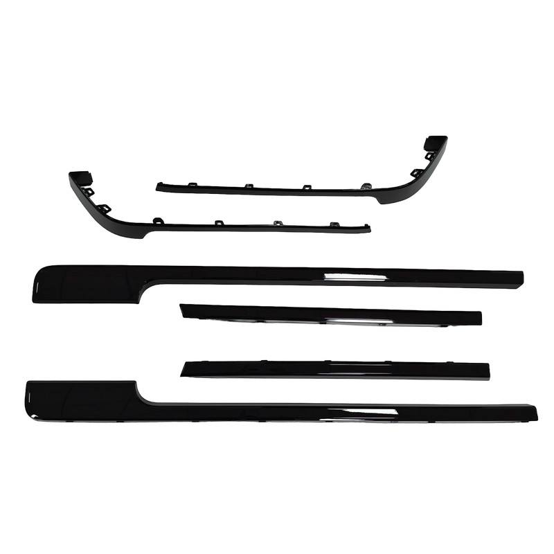 Door Side Body Molding Trim Strip Kits All Black For Range Rover L405 2013-2022 gallery