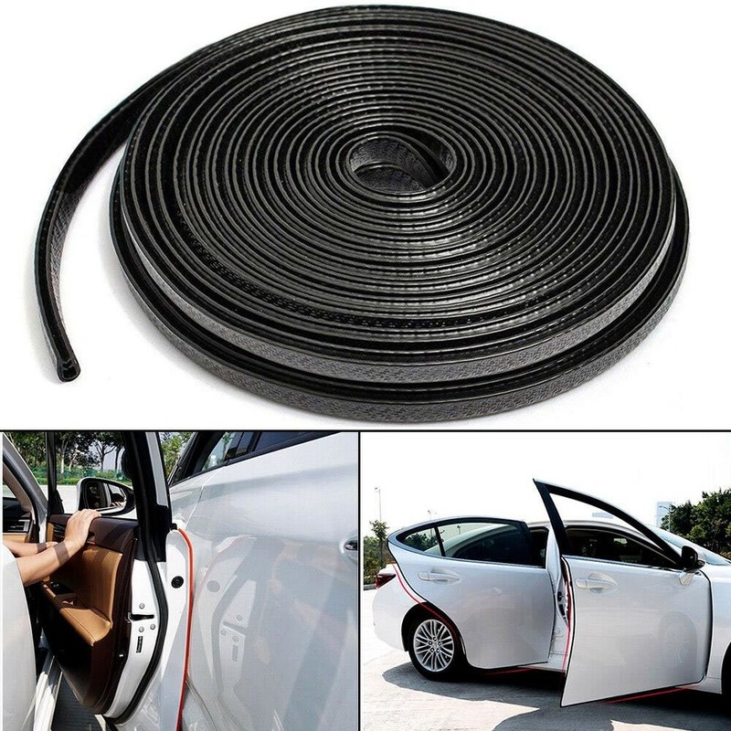 16Feet Car Rubber Seal Trim Molding Strip Window Door Edge Lock Protector Guard