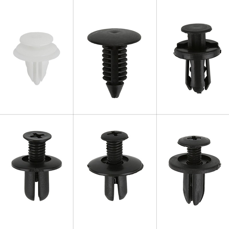 Set Car Body Bumper Rivet Retainer Trim Molding Push Pin Clip Assortments Fit+++ gallery