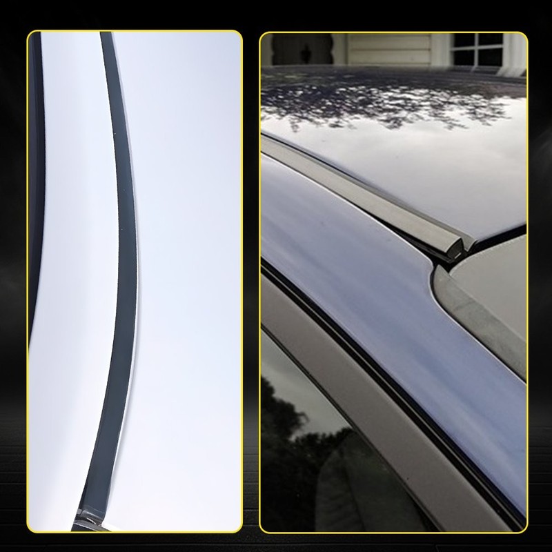 PAIR LEFT & RIGHT ROOF UPPER TOP DRIP MOLDING FIT FOR 2001-2005 LEXUS IS300 3.0L gallery