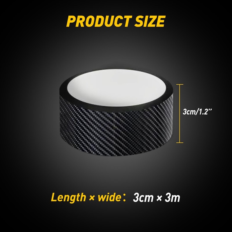 3CM Car Plate Door Sill Scuff Cover Anti Scratch Decal Sticker Protector Strip gallery
