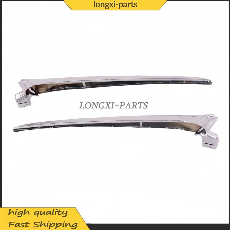 1 Pair Left & Right Side Headlight Molding Trims Fits 2023-2025 Honda CRV CR-V