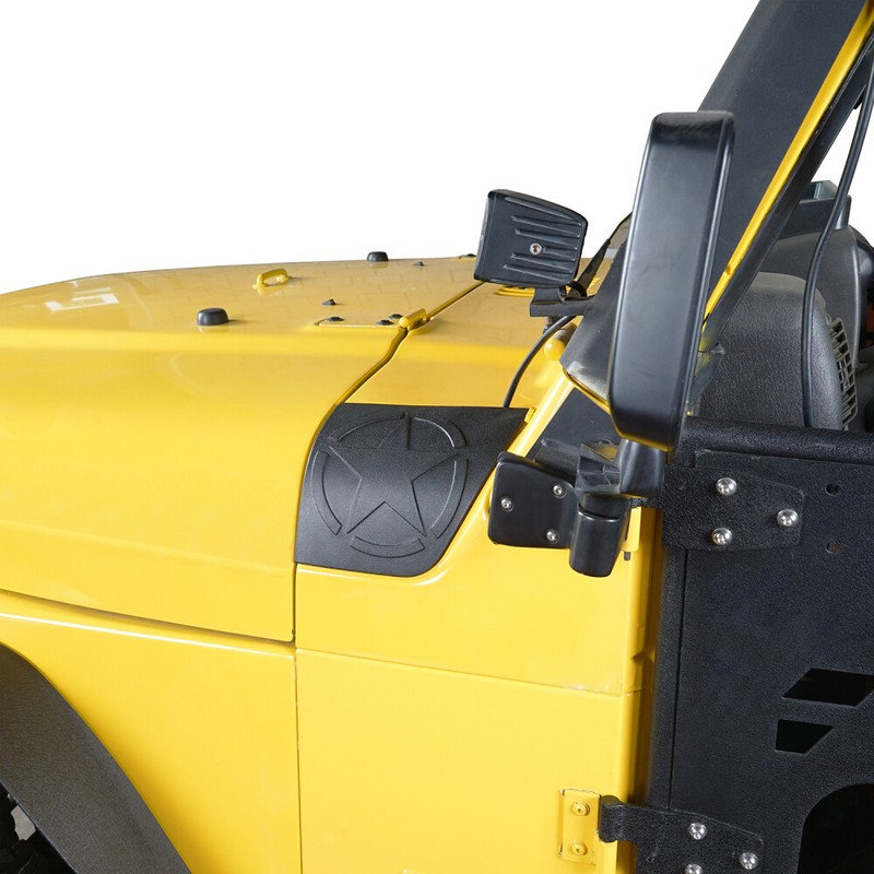 Hooke Road ABS Body Armor Cowl Guards Exterior for 1997-2006 Jeep Wrangler TJ gallery