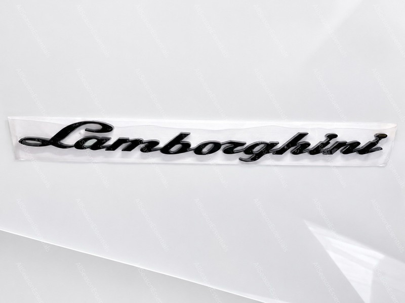 NEW Genuine Lamborghini Urus Rear Badge Emblem Script Logo Black OEM 4ML853742B