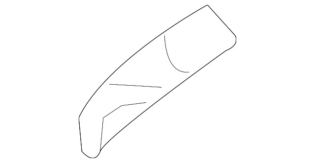 Genuine Nissan Corner Cover 822D5-DF30A