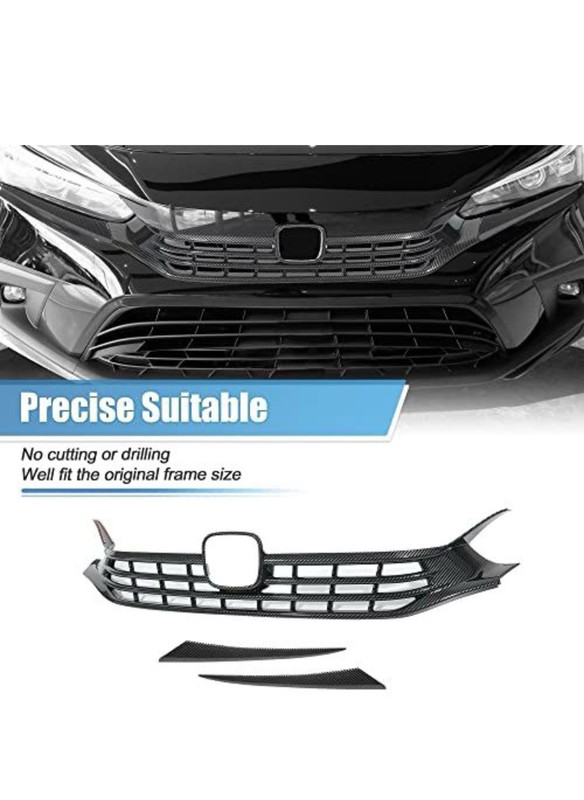 X AUTOHAUX 3pcs for Honda Civic 11th 2022 Complete Front Bumper Cover Fascia gallery