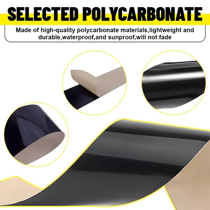 For VW Passat 2011-2018 Gloss Black Window Trim Pillar Posts Door Cover Set gallery