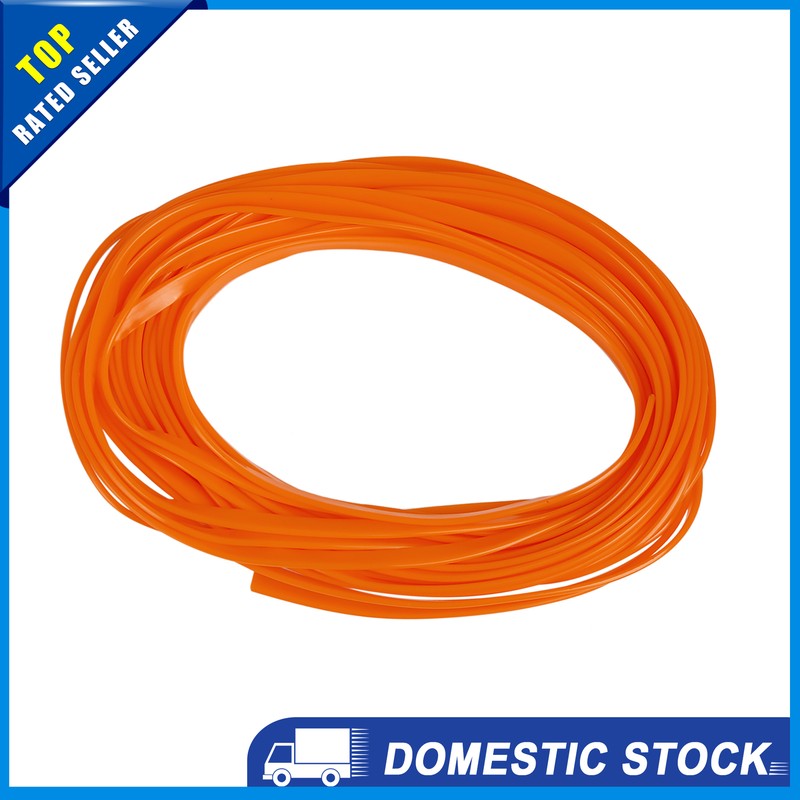 Pack of 1 10m 32.8ft Car Interior Trim Strip Line Gap Edge Seal Protector Orange