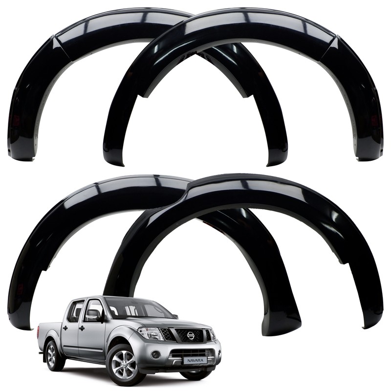 6" Fender Flares Wheel Guards Arch Fits Nissan Frontier Navara D40 4Dr 2006 2014 gallery