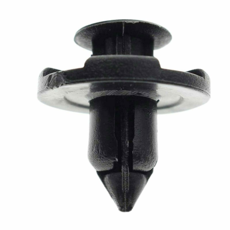 200Pcs Plastic Rivet Bumper Fender Push Clips Fastener MudFlaps 8mm for Nissan gallery