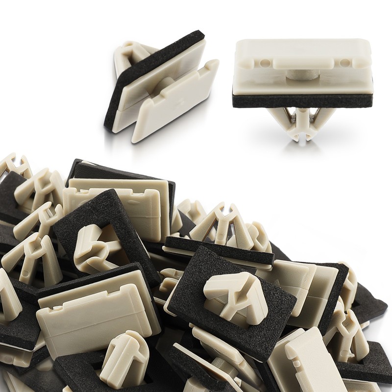 20 Pcs Rocker Door Moulding Clip With Sealer Fasteners Clip For GM 11571175 gallery