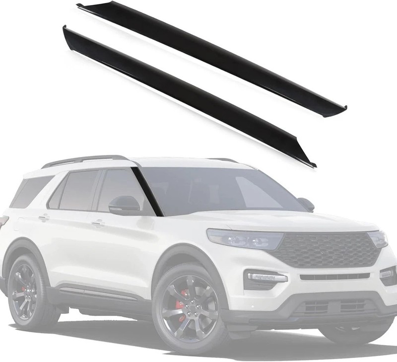A Pillar Trim Compatible with 2020-2025 Ford Explorer,Window Windshield Moldi…