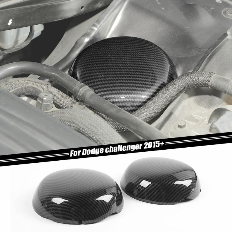 Engine Compartment Suspension Cover Trim for Dodge Challenger Charger 09+ Carbon
