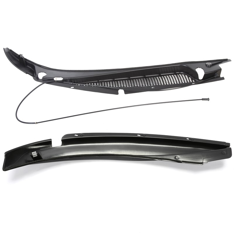 2Pc Windshield Wiper Cowl Vent Cover For 1996-2017 Chevy Express GMC Savana