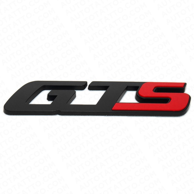 For Maserati Quattroporte GTS Black Trunk Lid Nameplate Emblem Badges Sport gallery