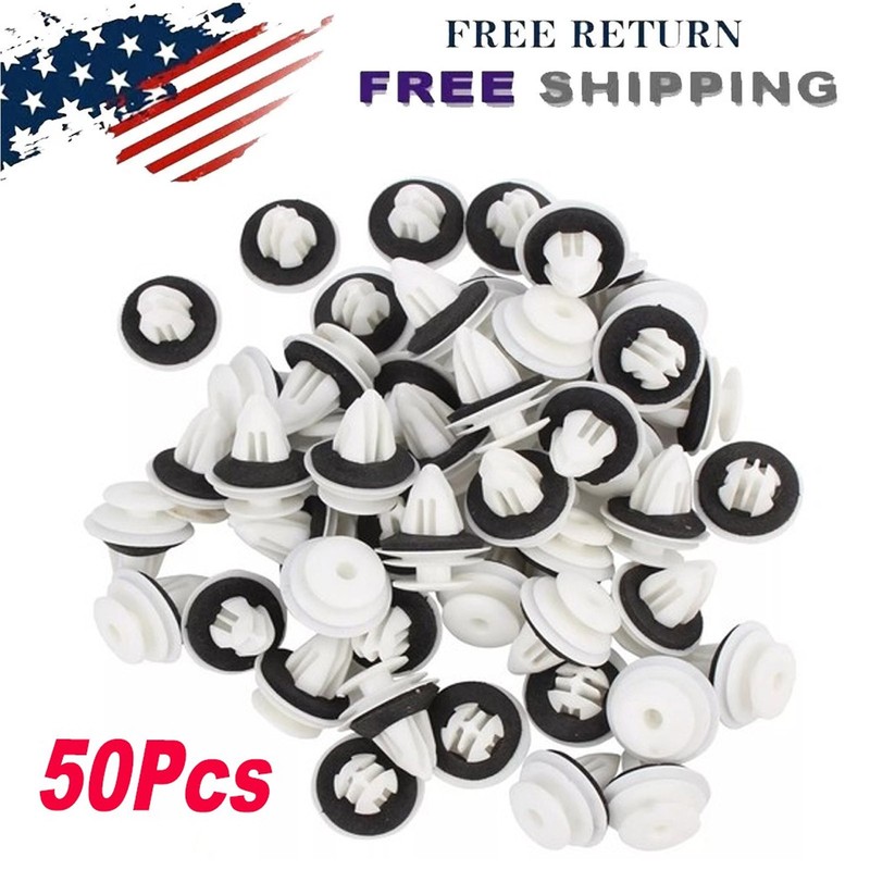 50Pcs Door Trim Panel Retainers Clips Fits For Toyota Lexus 90467-09206 US