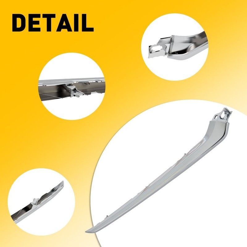 Front Bumper Molding Trim Chrome For Honda Pilot 23 Driver Left Passenger Right gallery