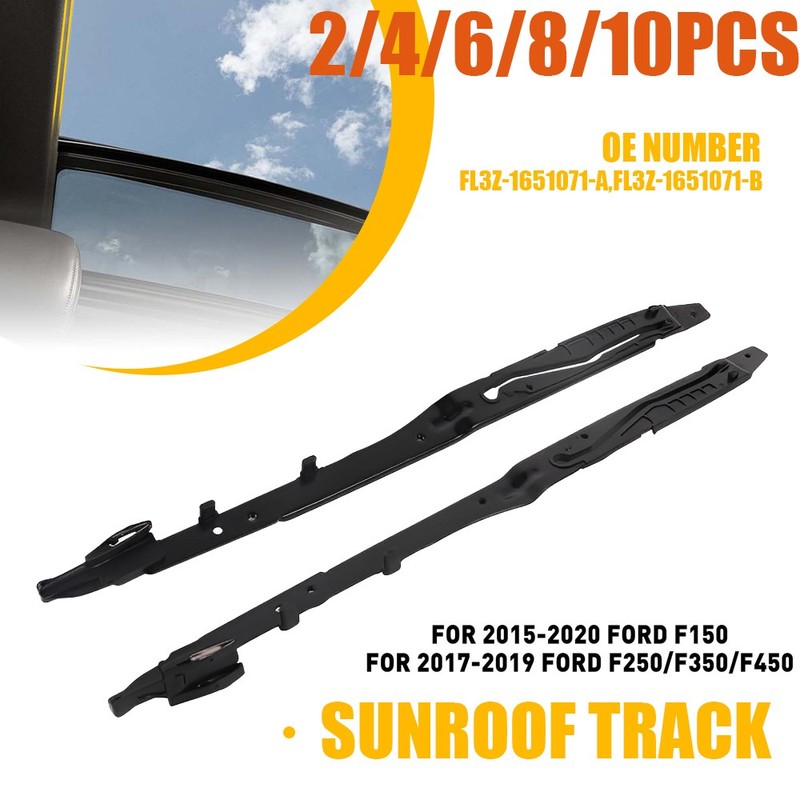 For Ford 2015-20 F150 17-19F250 F350 F450 Sunroof Track Assembly Repair Kit2-10X
