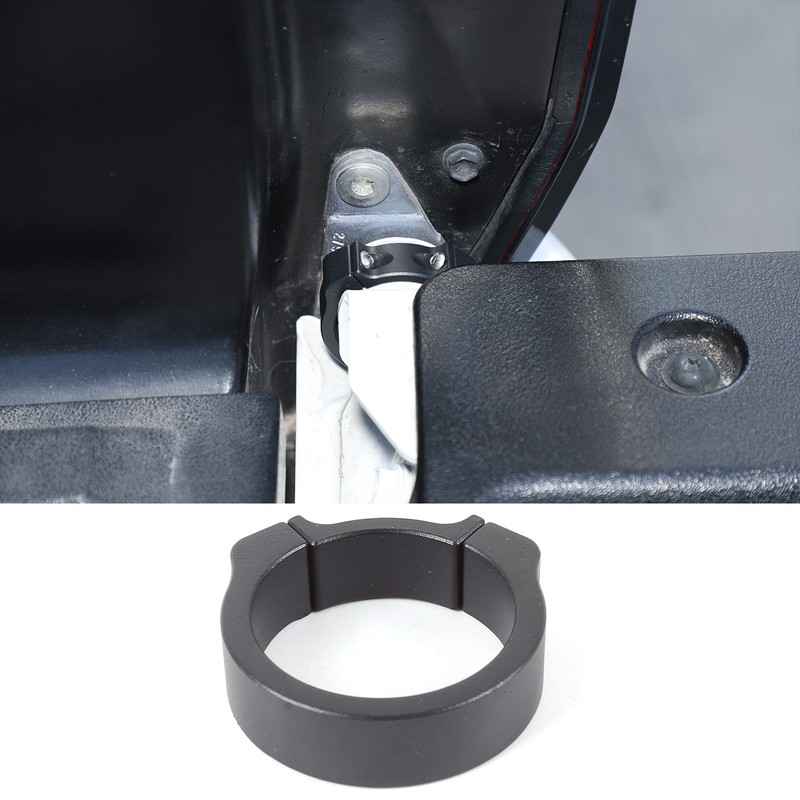 Black Aluminum Tailgate Anti-Theft Security Lock Device For Toyota Tundra 2022+