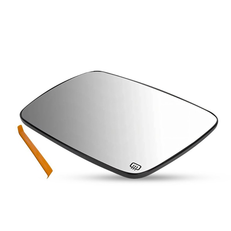 Replacement Mirror Glass Heated for 2009-2020 Dodge Journey Driver Left Side LH gallery