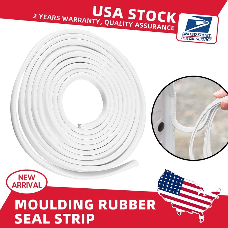 6M U Channel Edging Trim Seal Rubber Door Window Edge Protector Strip U-Shape