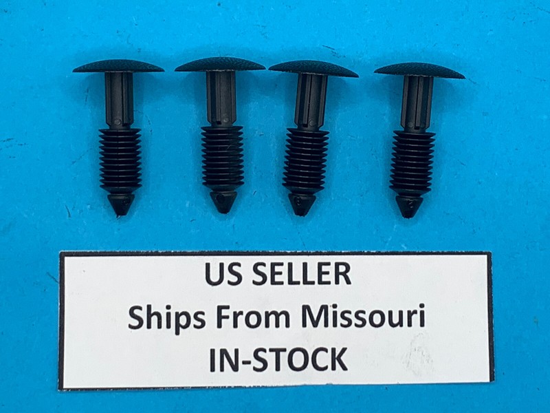(QTY 4) Windshield Wiper Cowl Grille Cover Retainer Clips For Ford W710312-S300