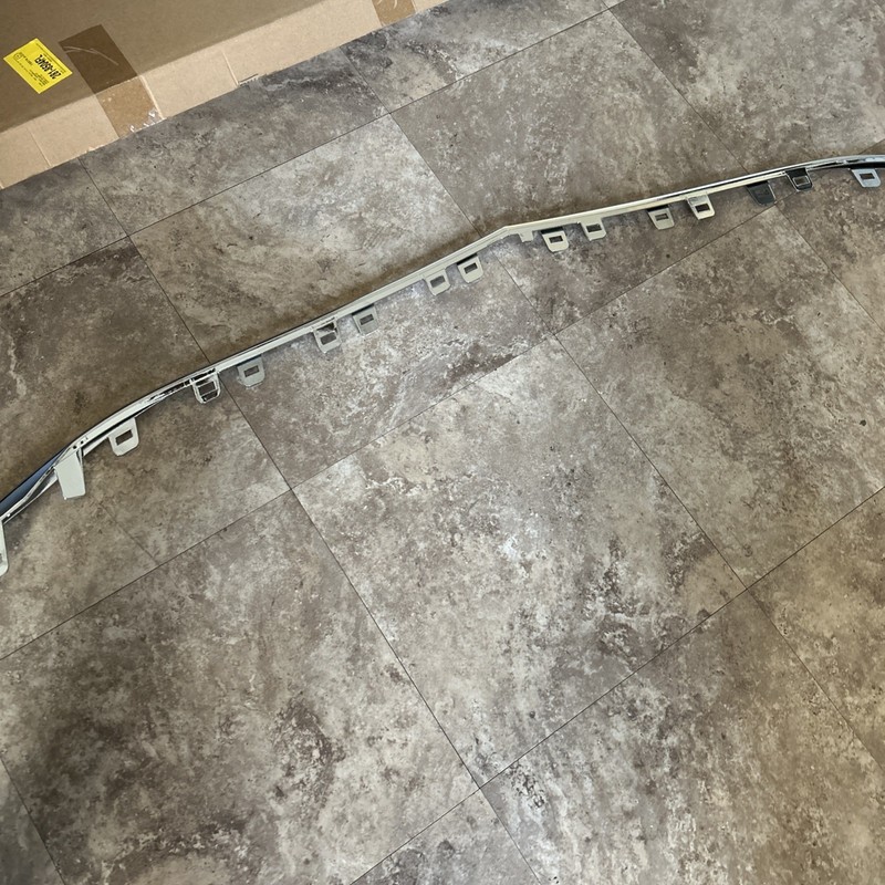 Front Bumper Trim Molding Chrome Compatible with 2015-2019 Cadillac ATS gallery