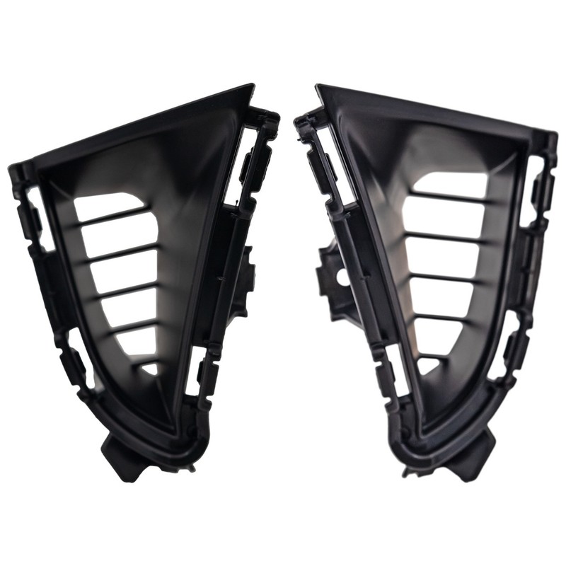Pair Fog Light Covers Set of 2 Front Driver & Passenger Side Left Right