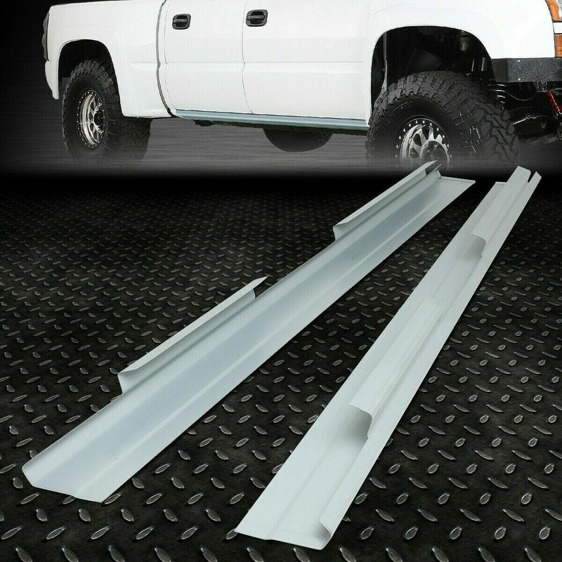 HECASA For 1999-2007 Chevy Avalanche Silverado GMC Sierra Crew Cab Rocker Panels gallery