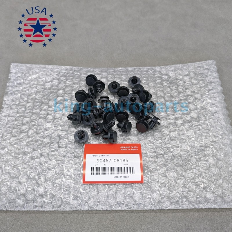 30PCS Push Type Clip Fender Liner Retainer Fastener Clips For Honda 9046708185 gallery