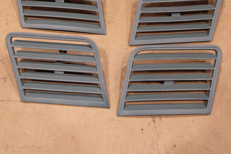 1964 1965 CORVETTE ORIGINAL COUPE ROOF VENT GRILLES CAR SET ALL 4 gallery