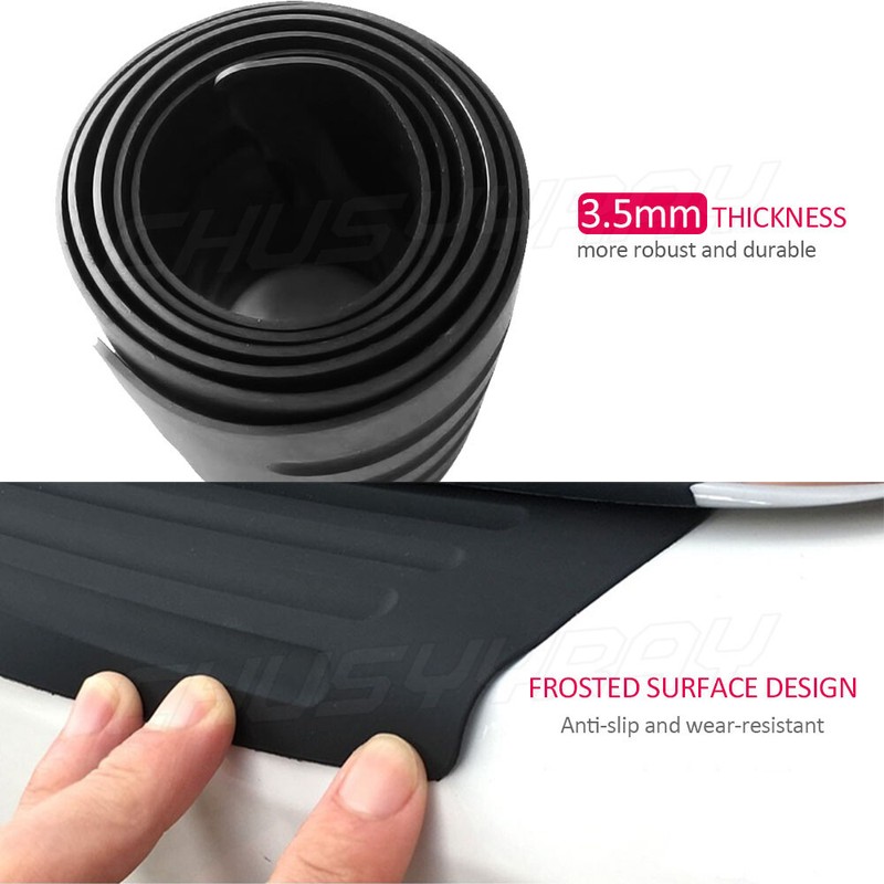 Car Rear Bumper Guard Protector Universal Fit for All Around Parking Protection gallery