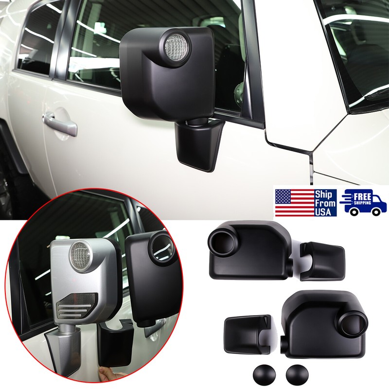 13pcs Matte Black Exterior Decor Cover Trim Kit For Toyota FJ Cruiser 2007-2022 gallery