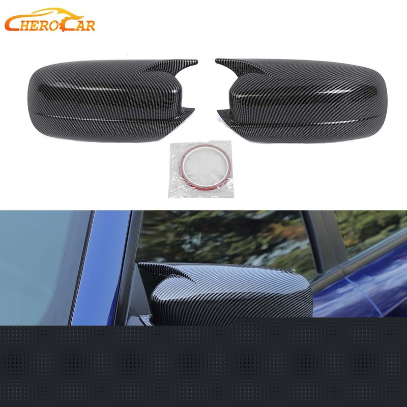 ✅Both Sides Rear View Mirror Cover Trims For 2011-2023 Dodge Charger Accessories