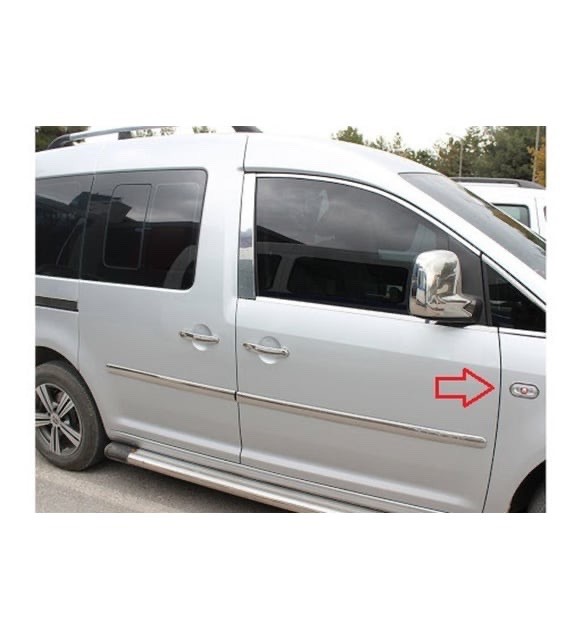 Chrome Signal Light Frame 2PCS For VW Caddy 2004-2014