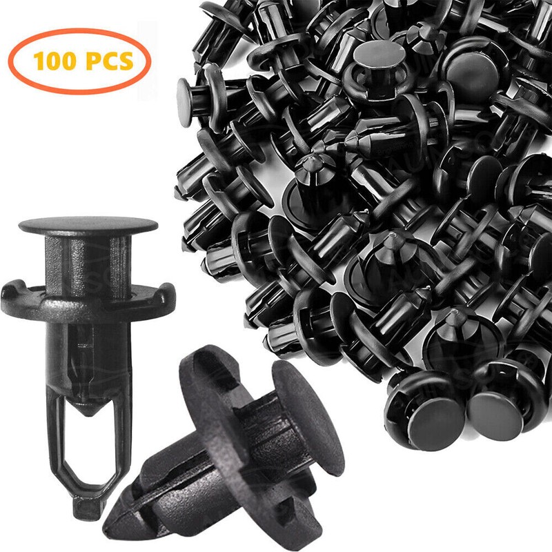 100x Clips Retainers Rivet Push Pin Bumper Fender 7mm 8mm 9mm Engine For TOYOTA