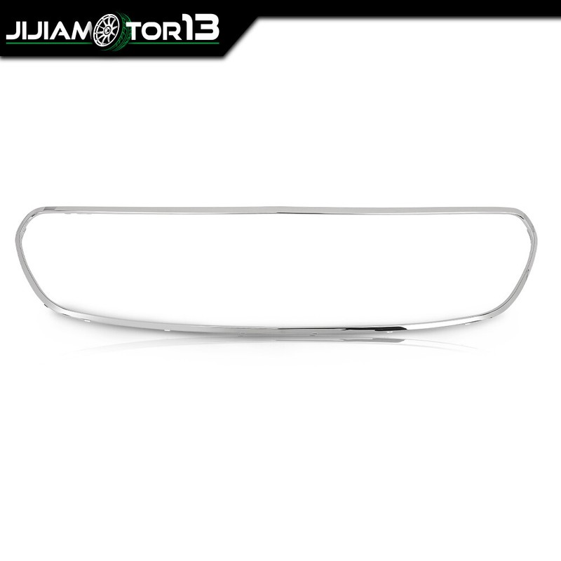 Front Grille Trim MB1202106 Fit For 17-20 Mercedes Benz E350 Chrome Grille Trim