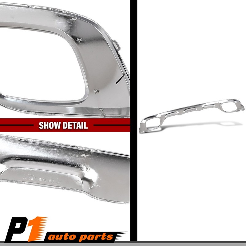 Fit For 18-20 Mercedes Benz GLA250 Rear Bumper Cover Molding Trim Lower Valance gallery