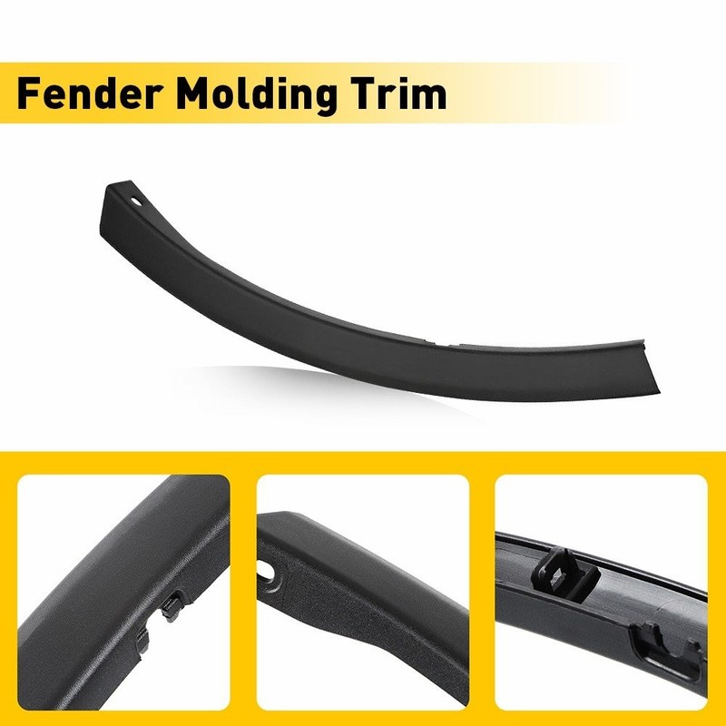 Left Side Driver Front Wheel Fender Molding Trim Cover For Toyota RAV4 2013-2015