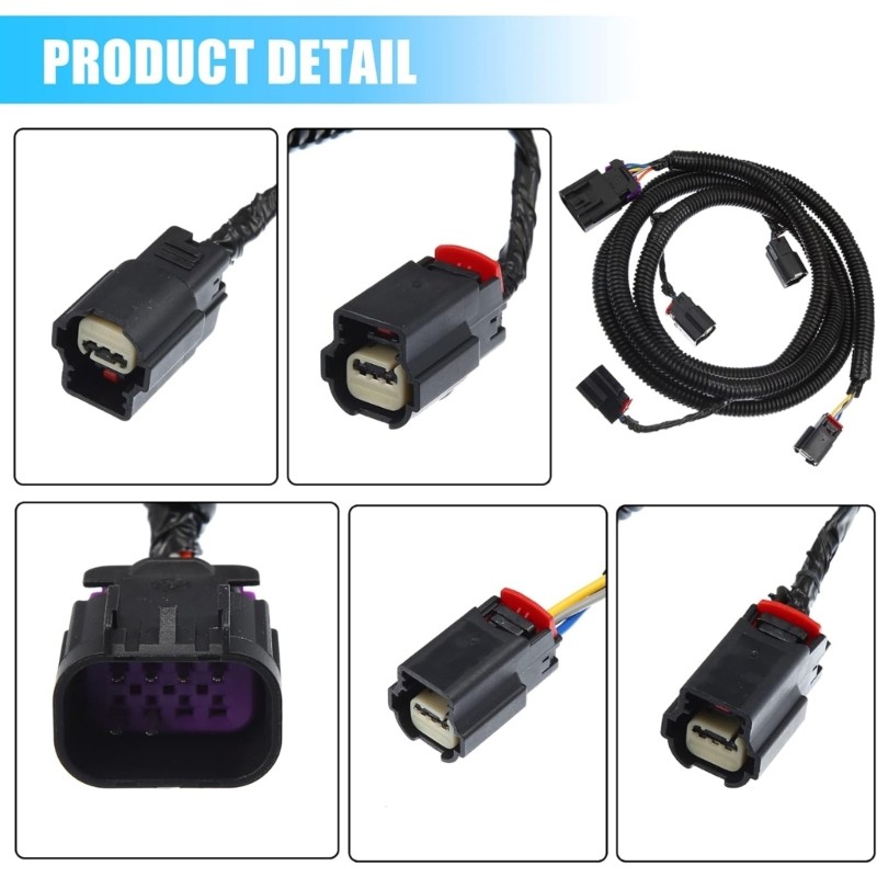 Rear Back Up Sensor Wire Harness Plastic Replaces 22899761 for Suburban gallery