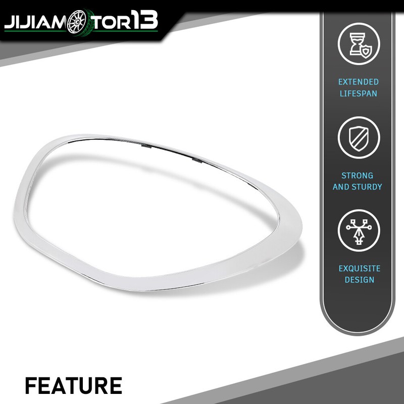Fit For 2011-2016 Mini Cooper Countryman Headlight Bezels Left Side Chrome Hand gallery