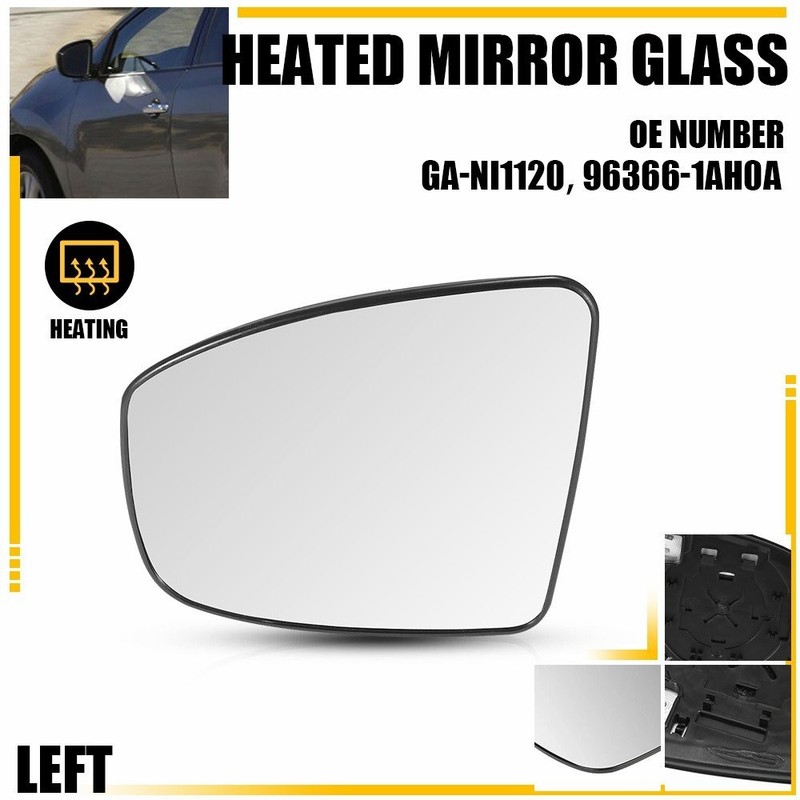 For Nissan Murano 2009-2014 Driver+Passenger Side Door Wing Mirror Glass Heated