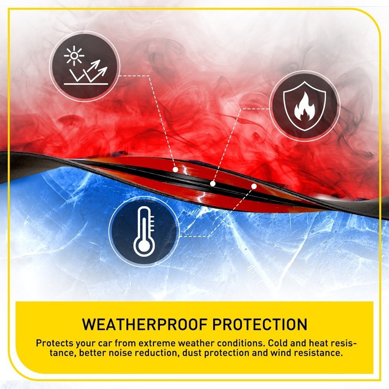 1-10X Windshield Sunroof Roof Top Window Seal Trim Water Leakage 14MMx5M T-shape gallery