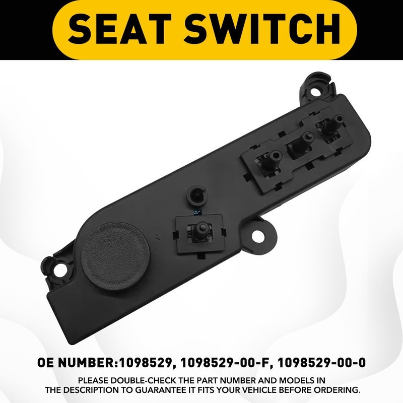 For 2017-2022 Tesla Model 3/Y 1098529 Power Seat Control Switch Front Driver USA gallery