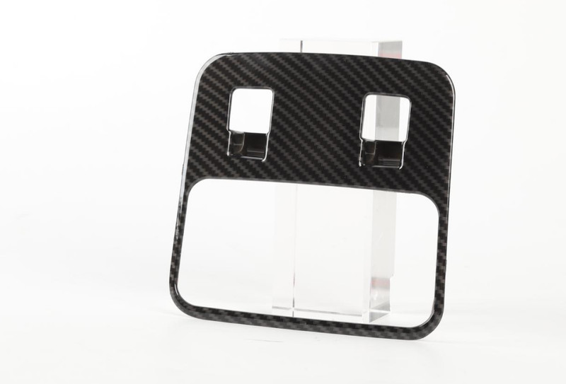 Rear Window Control Switch Cover Trim Bezels For Ford Bronco 2021+ Carbon Fiber gallery