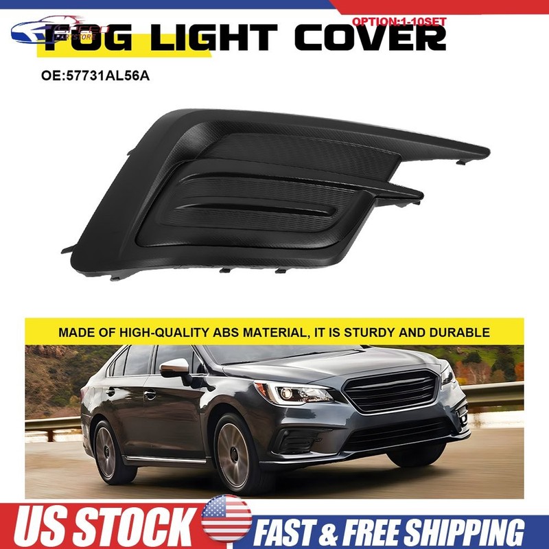 Fog Light Cover Front Right Side Exterior Outside for 2018-19 Subaru Legacy